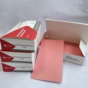 Migliore qualità 250g laboratorio dentale materiali consumabili Base rossa piastra di cera modellazione - Product Image 3