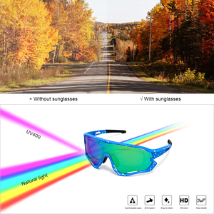 MTB Cycling <strong>Sunglasses</strong> Custom OTG UV400 Anti Slip Outdoor <strong>Polarized</strong> <strong>Sports</strong> <strong>Sunglasses</strong> - Product Image 5