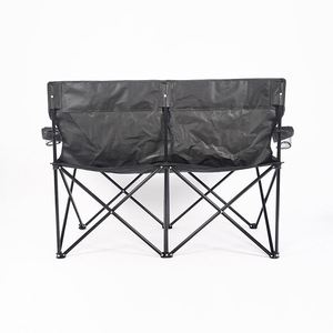 Modern Design Folding Camp <b>Chair</b> Tilting Carrying Features for Outdoor Camping <b>Beach</b> BBQ Park Use Stainless Steel Frame for 2 - Product Image 2