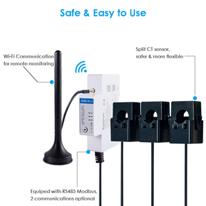 SEM3-WL-2 Eastron, трехфазный беспроводной измеритель энергии, класс 1, солнечный инвертор, мониторинг энергии, Интеллектуальный измеритель энергии на Din-рейке - Product Image 2
