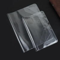 Vente en gros PVC transparent A5/A6 couverture de livre 6 feuilles mobiles planificateur classeur organisateur