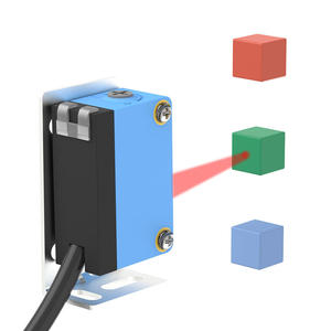 Capteur photoélectrique laser optique, cellule photovoltaïque, interrupteur NPN PNP 12-24V DC, suppression de l'arrière-plan (BGS) - Product Image 1