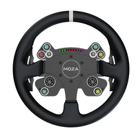 Volant de simulation de course MOZA Racing CS V2P avec retour de force, volant de jeu de 13 pouces
