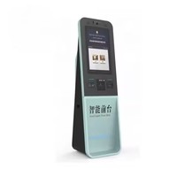 Kiosque de paiement en libre-service pour restaurant avec écran tactile multi-écrans, scanner de passeport, distributeur de cartes, pour l'enregistrement/décheck-in des hôtels