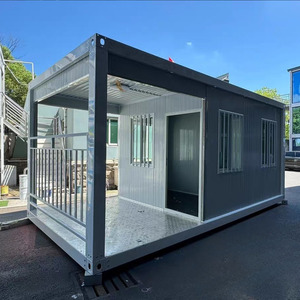 Caseta de Seguridad Móvil Prefabricada en Acero con Porche, de Ensamblaje Rápido para Control de Acceso en Obras de Construcción - Product Image 3