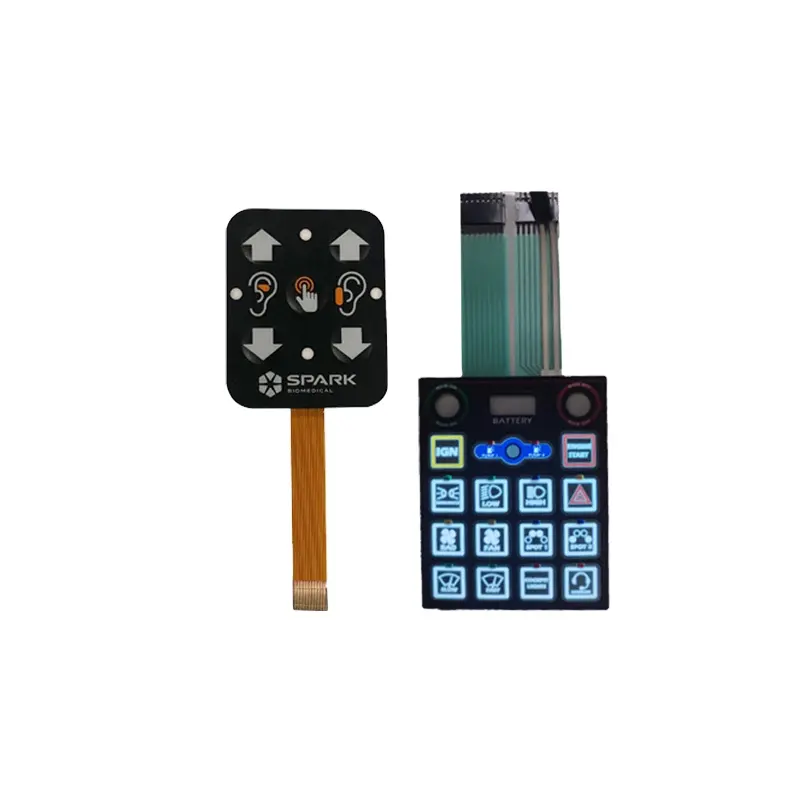 Botão de metal para teclado de metal com cúpula de metal, produtos personalizados de fábrica na China, para eletrodomésticos e equipamentos de telecomunicações