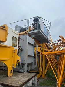 Grúa Torre Plana Usada de 8 Toneladas Modelo MC188-8 con Caja de Cambios, Motorreductor y Motor - Equipo de Elevación para Construcción - Product Image 3