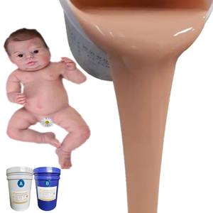 Silicone de polyaddition liquide à deux composants avec couleur de peau pour faire renaître le bébé - Product Image 1