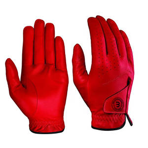 Tailles régulières Gants de golf main gauche Plus Size Fashion Design Goatskin Cabretta Leather Sports Applicable - Product Image 5
