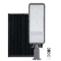 Lampadaire solaire LED CHZ IP65 tout-en-un avec batterie au lithium sans câble pour éclairage routier extérieur 100W-300W