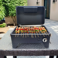 Barbecue à gaz Barbecue Extérieur Portable RV Bateau Camping Cuisine pour Camping