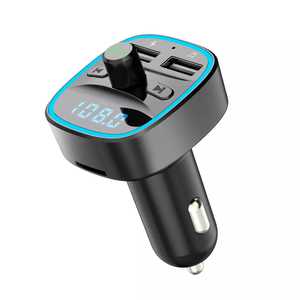 HG Offre Spéciale <span class=keywords><strong>T25</strong></span> <span class=keywords><strong>transmetteur</strong></span> <span class=keywords><strong>FM</strong></span> bluetooth voiture compatible Bluetooth 5.0 émetteur Smart Voice lecteur MP3 charge rapide - Product Image 1