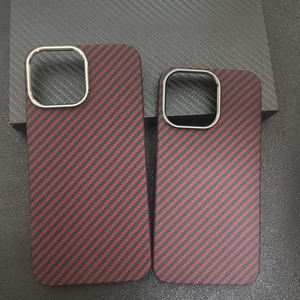 FY SPORT – <span class=keywords><strong>coque</strong></span> de téléphone en Fiber de <span class=keywords><strong>carbone</strong></span> <span class=keywords><strong>véritable</strong></span> de haute qualité pour <span class=keywords><strong>Iphone</strong></span> 14 pro max, housse de téléphone en Fiber d'aramide - Product Image 6