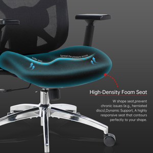 Big Size Ergonomic Mesh Office Chair With 54cm Backrest <strong>Computer</strong> Desk Chair Cadeira Gamer Cadeira De Escritorio Silla De Oficina - Product Image 5