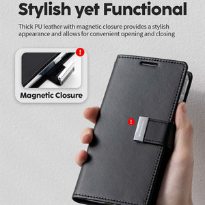 Bao Da PU Cho Galaxy S21 FE 5G, Bao Da Nhật Ký Phong Phú Thương Hiệu Mercury Goospery Chính Hãng - Product Image 3