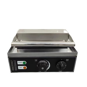 เครื่องย่างฮอทดอกไฟฟ้าเชิงพาณิชย์ 5 ช่อง ทำจากสแตนเลส สำหรับร้านขายอาหารว่าง - Product Image 5