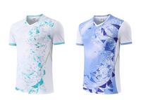 Jersey Bulu Tangkis Anak Custom Warna Ungu Muda Cetak Sublimasi Cepat Kering Bernapas Seragam Tim Tenis Meja Anak Laki-laki Perempuan