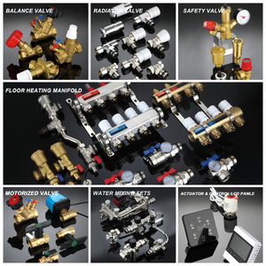 <span class=keywords><strong>CE</strong></span>-Zertifizierter Moderner Edelstahl-Verteiler mit Durchflussmesser und Ablassventil für Küchen- und Badezimmer-Fußbodenheizungssysteme - Product Image 6
