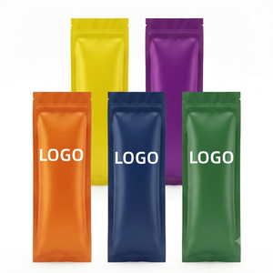 ผู้ผลิตจัดหาถุงไมลาร์แบบกำหนดเอง ถุงซิปไมลาร์ปิดผนึกสามด้าน พร้อมพิมพ์โลโก้ - Product Image 1