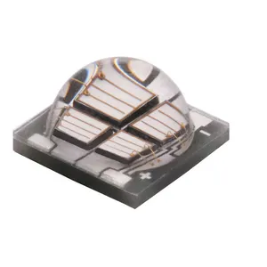 UVA 365nm 370nm SMD LED 5050 4 Chips de Alta Potência 12W Lâmpada UV Emitida Cores Roxo Vermelho 3V Tensão de Entrada