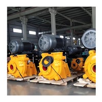Pompa Lumpur Tambang Sentrifugal Horizontal 72m Head 32mm untuk Lumpur Pasir