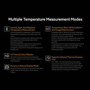 Autel Robotics Evo II Kép 640T V3 640X512 Hình Ảnh Nhiệt 0.8 Inch CMOS & 50MP 8K Ryyb Cảm Biến 16X Zoom Kỹ Thuật Số Doanh Nghiệp Drone - Product Image 6
