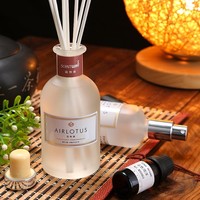 Diffuseur de parfum décoratif de luxe écologique haut de gamme, ensemble de désodorisants en verre blanc, marque OEM ARLOTUS, pour la maison, la voiture, l'hôtel