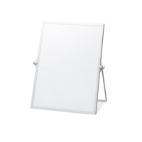Cadre en aluminium de 10x10 pouces Mini tableau blanc effaçable à sec portable petite carte de bureau magnétique pour les étudiants et le bureau