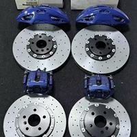 Discos de Freno de Cerámica de Carbono Premium para Bentley, Aston Martin, Lexus IS250 RCF, BMW F10 M5, Audi A7, 355x34mm, Flotantes