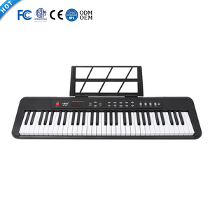 <span class=keywords><strong>Piano</strong></span> électronique standard de haute qualité à 61 touches, <span class=keywords><strong>synthétiseur</strong></span>, clavier <span class=keywords><strong>d</strong></span>'orgue électronique, instrument de musique pour <span class=keywords><strong>d</strong></span>ébutants - Product Image 1
