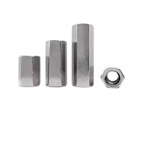 Dài Hex <span class=keywords><strong>Nut</strong></span> M6 M8 M10 M12 M16 304 thép không gỉ hình lục giác khớp nối <span class=keywords><strong>Nut</strong></span> chủ đề nội bộ mở rộng lục giác <span class=keywords><strong>NUT</strong></span> - Product Image 2