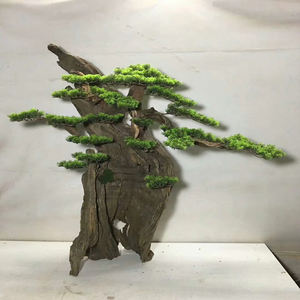 Árbol de Pino Artificial en Maceta, Bonsái Artificial sin Mantenimiento para Decoración de Interiores y Exteriores - Product Image 4