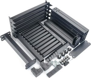 Soporte de exhibición metálico PYFORE para coches RC, estante de almacenamiento ajustable de 152x355x385cm para <span class=keywords><strong>camiones</strong></span> Crawler a escala 1/10, 1/12, 1/18, 1/24 - Product Image 6