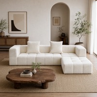 OEM Moderne Ecksofa-Garnitur ODM Gepolstertes Komprimiertes Sofa-Set Großhandel Modulares Knochenloses L-förmiges Sofa