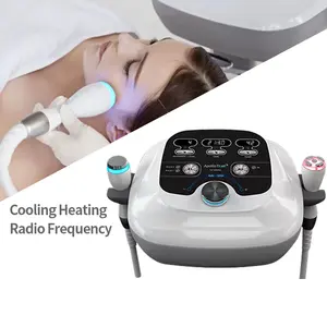 Cool Facial Cooling Lontophoresis Radio Frequency Spa 2 In 1 Face Lifting Wrinkle Remover