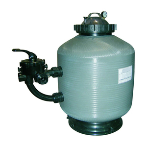 Filtro de arena vertical para piscinas, diseño compacto, sistema de filtración de arena para piscinas, filtro que ahorra espacio para piscinas pequeñas y spas. - Product Image 1