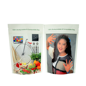 Túi <span class=keywords><strong>Doypack</strong></span> Có Thể Phân Hủy Tùy Chỉnh Túi Đựng Thực Phẩm Dạng Đứng Có Thể Tái Chế Hoàn Toàn Bột Tuân Theo EN 13432 - Product Image 3