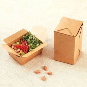 OEM Food Safe Kraft Paper <b>Box</b> with Complimentary Design Certified <b>Packaging</b> for Restaurants and Food Businesses - Product Image 1