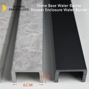 Tiras de Sellado Impermeables de PVC, Tiras de Silicona Transparente Rectangulares para Baño, Barrera Retenedora de Agua - Product Image 5