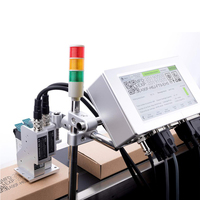 Imprimante à jet d'encre de codage portable électrique DOVOLL pour numéros de datation sur le carton de bouteilles de sacs en papier en plastique de fil