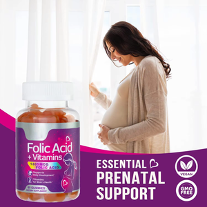 Complément alimentaire <span class=keywords><strong>en</strong></span> gommes OEM, <span class=keywords><strong>fer</strong></span>, acide folique, <span class=keywords><strong>vitamine</strong></span> B9, multivitamines, qualité supérieure pour femmes enceintes, entrepôt USA/UE - Product Image 2