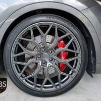 Vente directe usine – Nouvelle jante monobloc forgée tout-terrain 21 pouces 6x139.7 Beadlock robuste noir brillant pour SUV – Garantie 5 ans