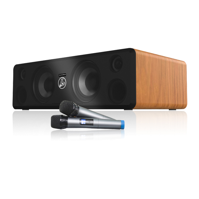SP-AH90 Best Wooden Subwoofer Soundbar 30W Wireless Blue-tooth Active Desktop Home Theater System TV Soundbar