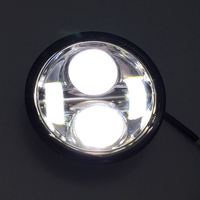 Accessoires pour moto Yongjin, phare rond scellé de 5 pouces, lampe de moto, phare LED pour Harley Fat Bob