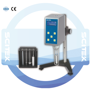 เครื่องวัดความหนืดแบบหมุน SCITEK 20-2000000 MPas เครื่องวัดความหนืดแบบดิจิตอล 4 ประเภท พร้อมแกนหมุน ควบคุมด้วยไมโครโปรเซสเซอร์ 16 บิต สำหรับห้องปฏิบัติการ - Product Image 2