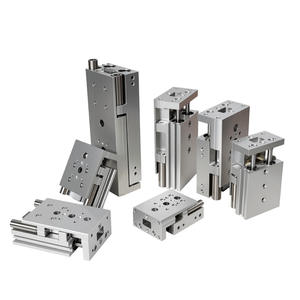 Cilindro de Doble Acción Tipo Deslizante JQC DGST de Aleación de Aluminio de Alta Precisión Resistente al Desgaste/Corrosión - Product Image 1