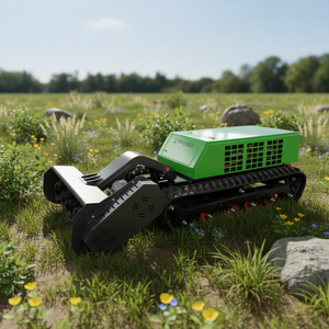 Professional Grade Remote Control Tracked Range <b>Extended</b> Electric <b>Brush</b> Mower New Energy Crawler Clearing Machine for Steep - Product Image 3