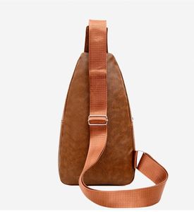 Thời trang mới của nam giới Túi xách đứng cặp kinh doanh Tote Túi da máy tính Vai Túi sang một bên nước bằng chứng sling Túi - Product Image 5