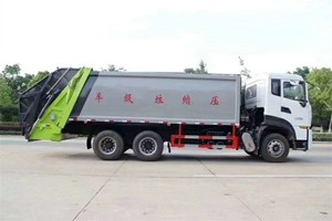 Camión de Basura Dongfeng 6X4 LHD/RHD de 20m³ con Cargador Trasero, el Más Vendido, para Flotas de Saneamiento Urbano - Product Image 4