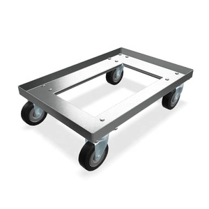 Ağır paslanmaz çelik veya alüminyum hamur tava düz hareketli <span class=keywords><strong>Dolly</strong></span> - Product Image 4